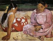 Paul Gauguin Women of Tahiti oil painting artist